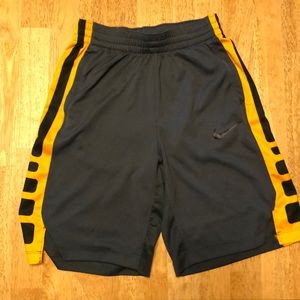 Orange and Gray Nike Dri-fit Shorts